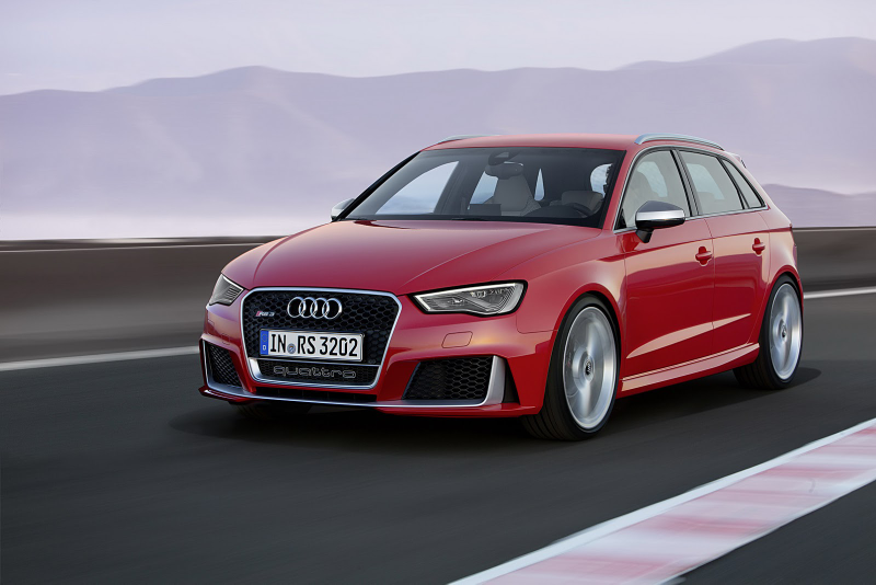 Illustration for article titled 2015 Audi RS3 Sportback: A 362 HP Five-Cylinder Demon Hatchback